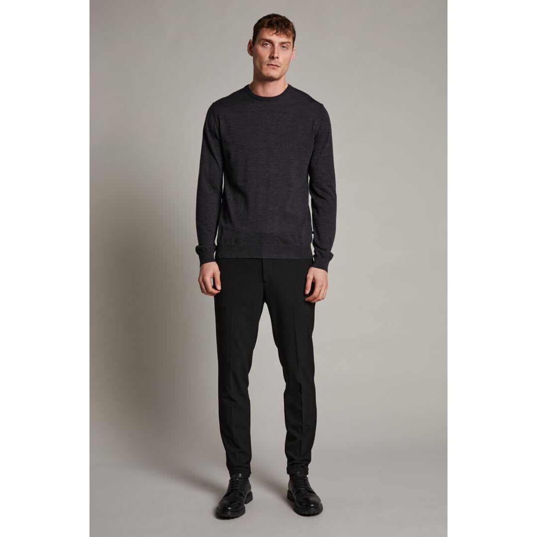 MARGRATE MERINO CREW NECK-MENS SWEATERS & KNITS-MATINIQUE-JB Evans Fashions & Footwear