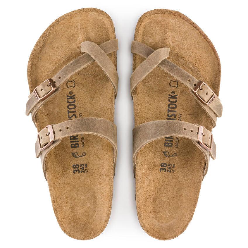 MAYARI TOBACCO BROWN-SANDALS-BIRKENSTOCK-JB Evans Fashions & Footwear