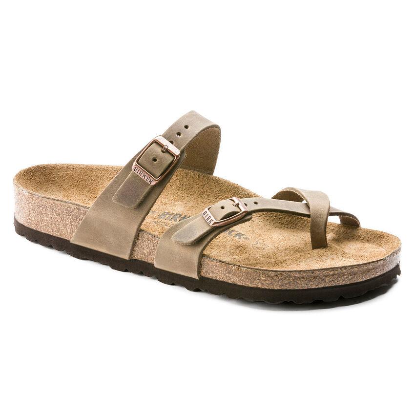 MAYARI TOBACCO BROWN-SANDALS-BIRKENSTOCK-JB Evans Fashions & Footwear