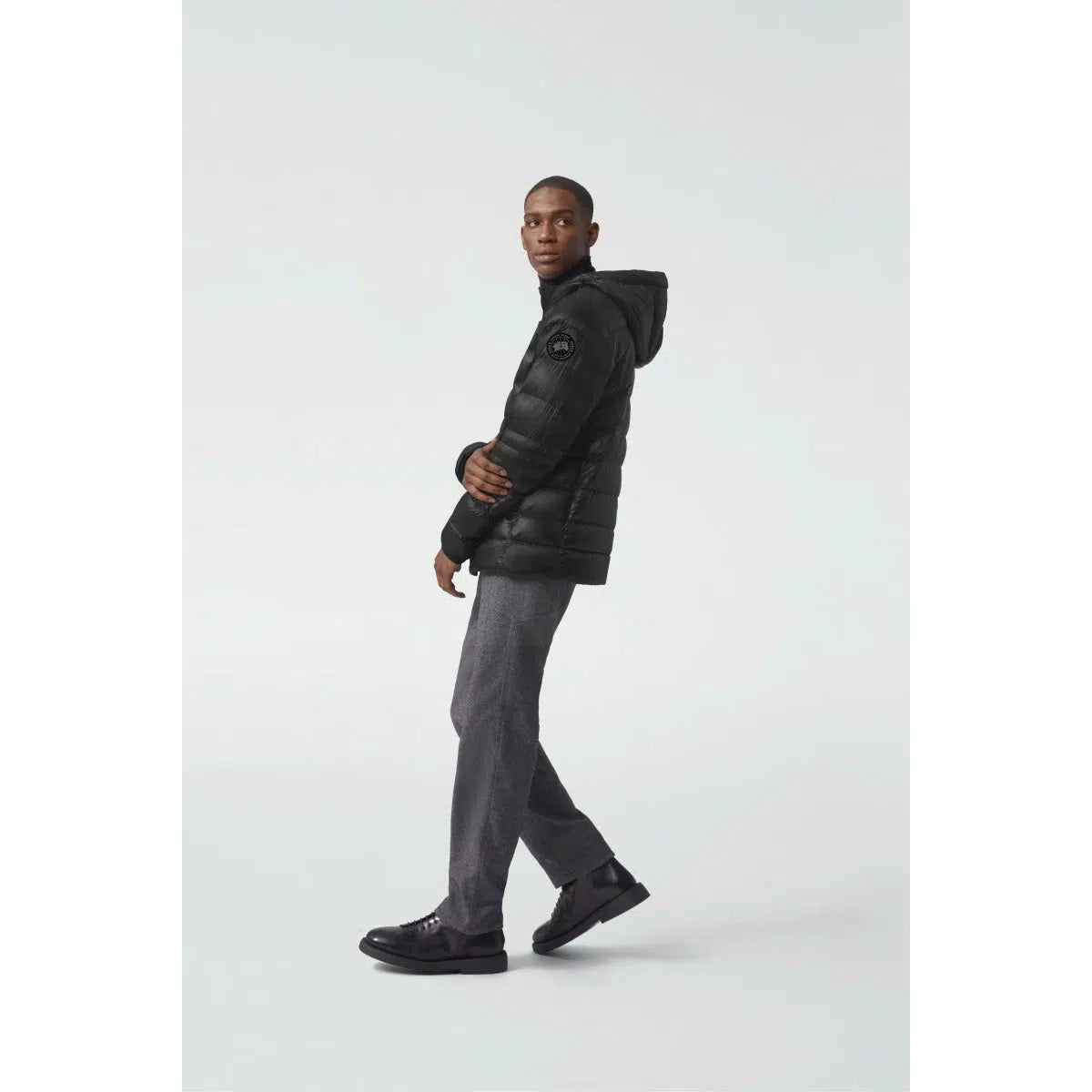 MENS CROFTON HOODY BLACK LABEL-MENS WINTER COATS & JACKETS-CANADA GOOSE-JB Evans Fashions & Footwear