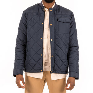 MENS LIGHT QUILTED BOMBER-MENS OUTERWEAR-HEDGE-JB Evans Fashions & Footwear