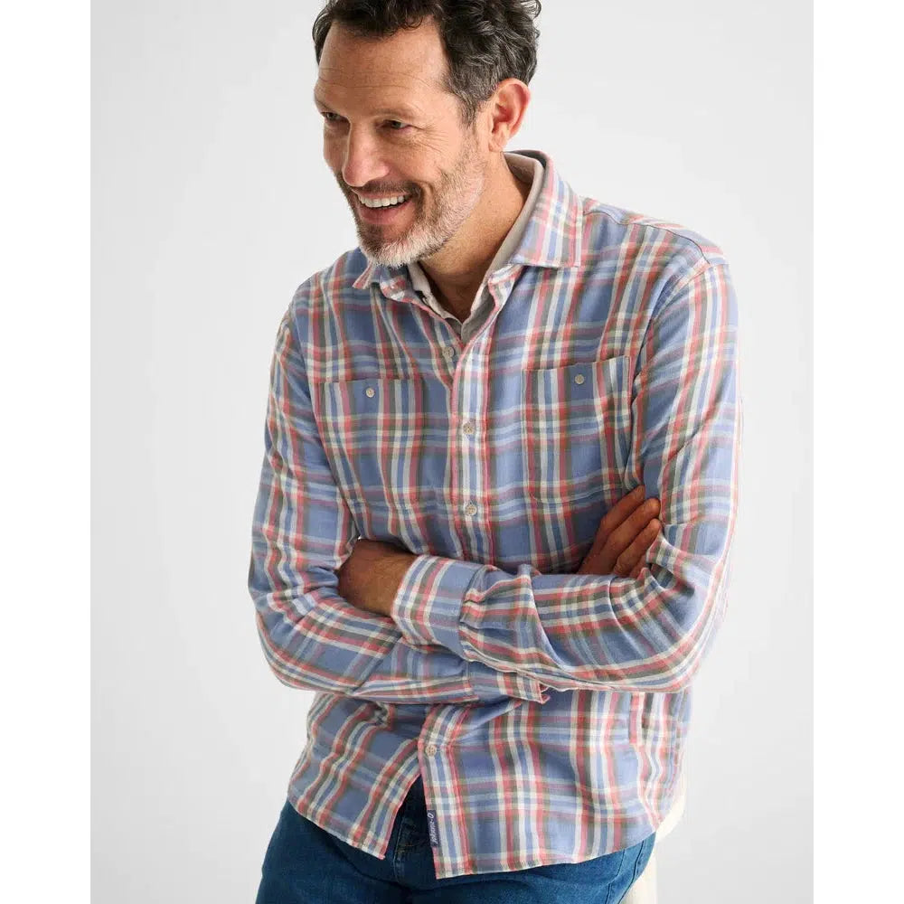 Johnnie O Plaid Dress Shirt, 46% OFF