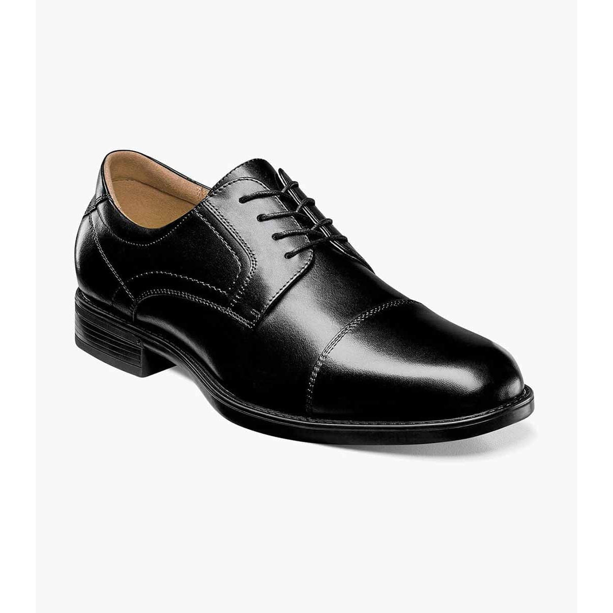 MIDTOWN CAP TOE OXFORD-MENS DRESS FOOTWEAR-FLORSHEIM-JB Evans Fashions & Footwear