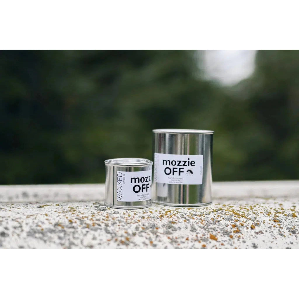 MOZZIE OFF 4 OZ CANDLE-MOZZIE OFF-HOME-WAXXED CANDLE CO.-JB Evans Fashions & Footwear