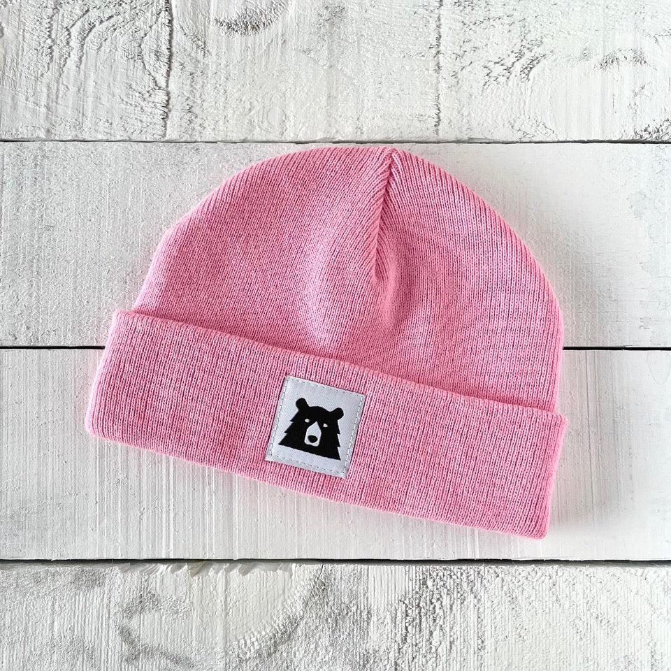 NSTP BABY BEAR TOQUE-PINK-17965-O/SPINK-YOUTH-NORTH STANDARD TRADI-JB Evans Fashions & Footwear