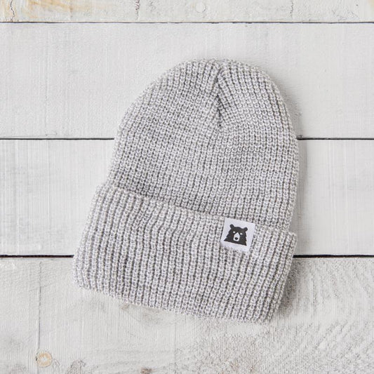 NSTP SNOWFALL TOQUE - GREY-17757-O/SGREY-HATS-NORTH STANDARD TRADI-JB Evans Fashions & Footwear