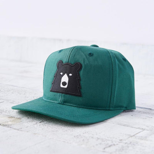 NSTP YOUTH SNAP BACK WITH BLACK BEAR-12157-O/SSPRUCE-YOUTH-NORTH STANDARD TRADI-JB Evans Fashions & Footwear