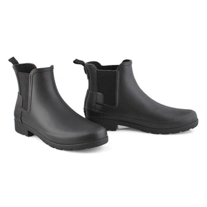 ORIGINAL REFINED CHELSEA BLACK-LADIES BOOTS-HUNTER BOOTS-JB Evans Fashions & Footwear