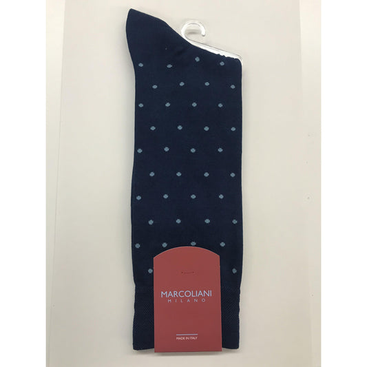POLKA DOT OCEAN-MENS SOCKS-MARCOLIANI-JB Evans Fashions & Footwear