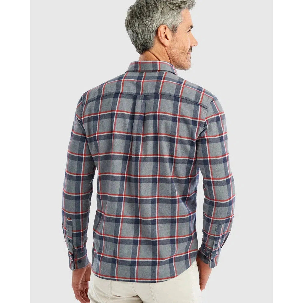 RUDY BRUSHED COTTON CHECK SHIRT | JB Evans Fashions & Footwear