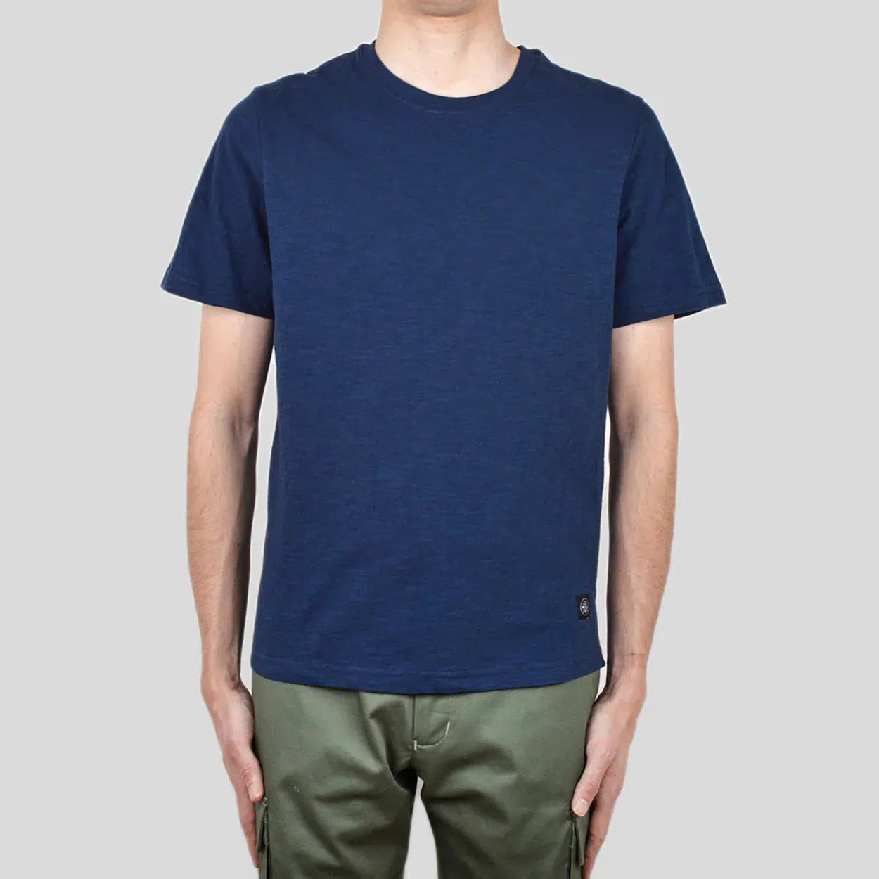 SLUB KNIT S/S T-SHIRT-MENS T-SHIRTS & POLO'S-OUTCLASS-JB Evans Fashions & Footwear