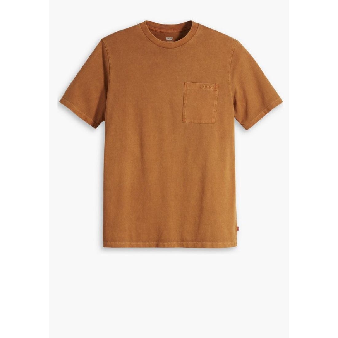 SS RELAXED POCKET TEE GUARANA SPICE-MENS T-SHIRTS & POLO'S-LEVIS-JB Evans Fashions & Footwear