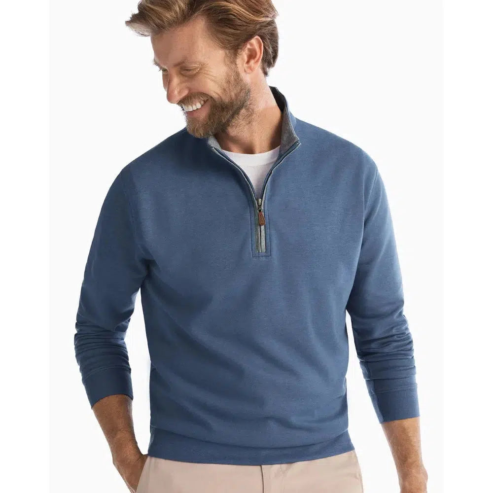 SULLY 1/4 ZIP FLEECE TOP-MENS SWEATERS & KNITS-JOHNNIE-O-JB Evans Fashions & Footwear