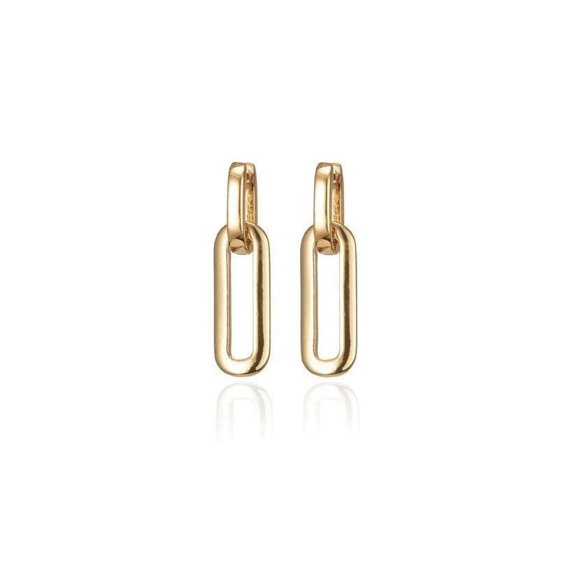 TEENI DETACHABLE LINK EARRING-JB3266-HPG-EARGOLD-LADIES ACCESSORIES-JENNY BIRD-JB Evans Fashions & Footwear