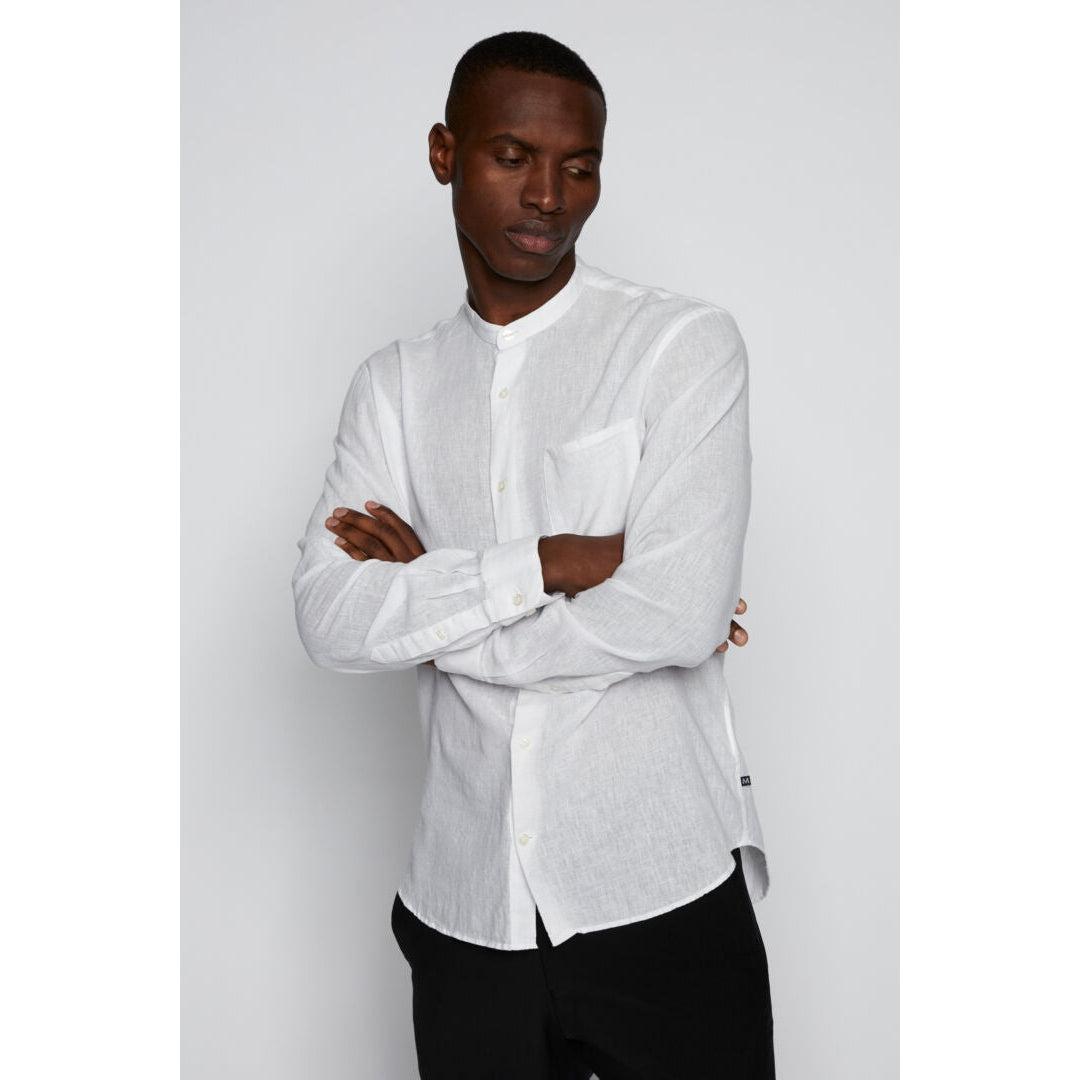 TROSTOL CHINA 4 MANDRIN COLLAR-MENS SHIRTS-MATINIQUE-JB Evans Fashions & Footwear