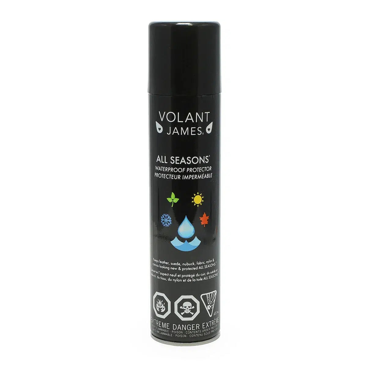 VJ ALL SEASONS PROTECTOR-250034-SPRAYCLEAR-SHOE CARE-VOLANT JAMES-JB Evans Fashions & Footwear