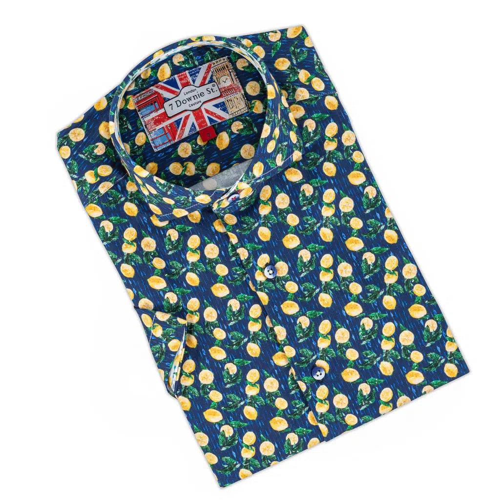 WHEN LIFE GIVES YOU LEMONS S/S-MENS SHIRTS-7 DOWNIE ST.-JB Evans Fashions & Footwear