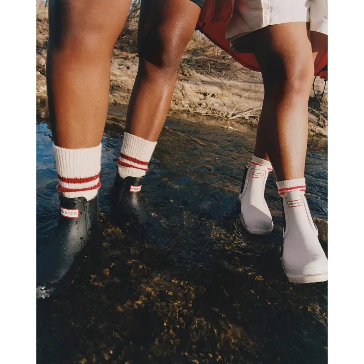 WOMENS COMMANDO CHELSEA BOOT-LADIES BOOTS-HUNTER BOOTS-JB Evans Fashions & Footwear